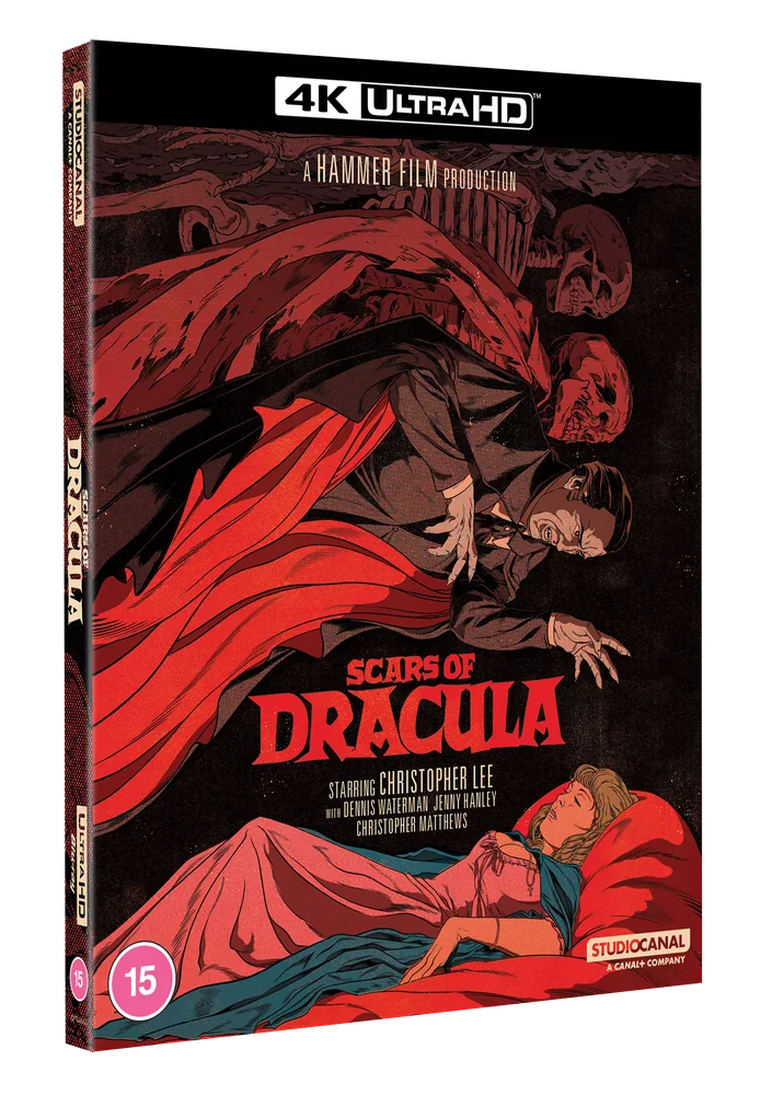 Scars of Dracula packaging